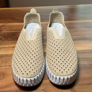 Ilse Jacobsen Tulip Sneaker in Latte/Tan Size 9/40